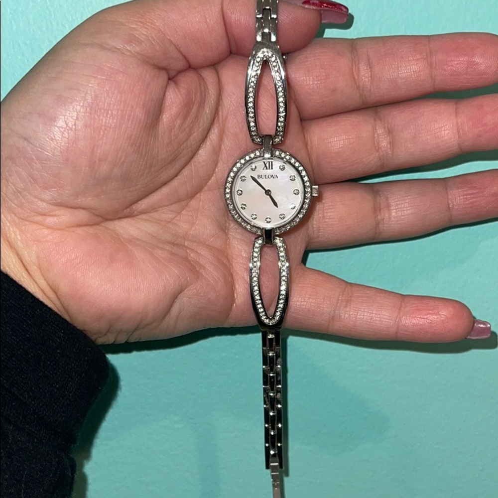 Bulova crystal watch!